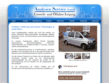 Tablet Screenshot of analysen-service.de
